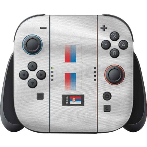 Serbia Soccer Flag Nintendo Skins